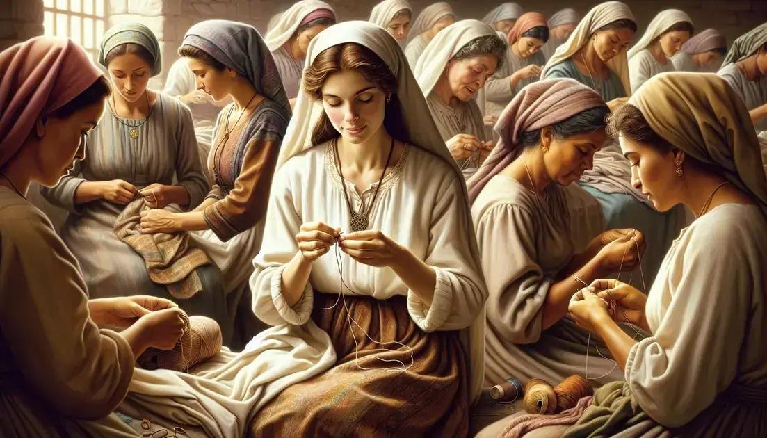 Dorcas na Bíblia: A História Inspiradora de uma Mulher de Fé