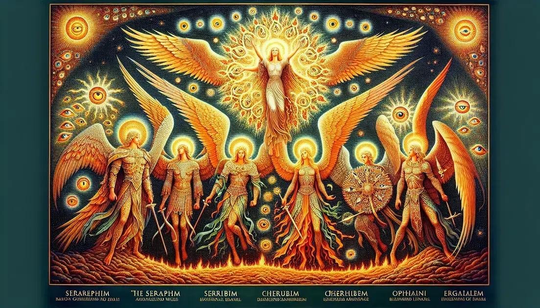  hierarquia dos anjos segundo a b&iacute;blia