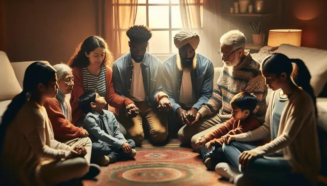O papel da oração na família