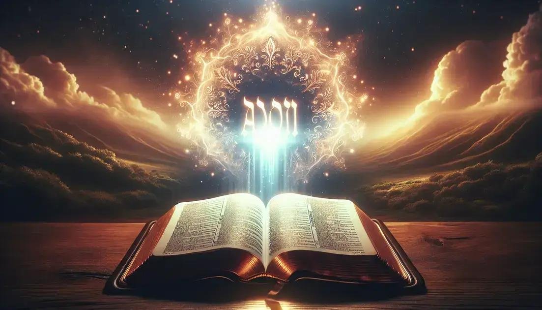 O que significa Adonai na Bíblia? Descubra sua Importância e Significado