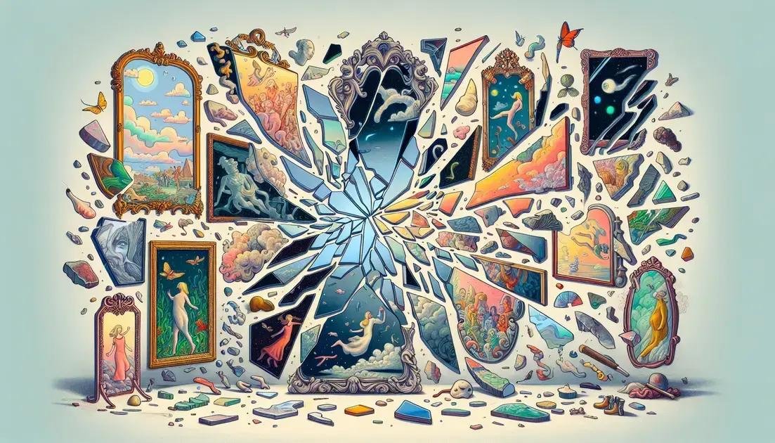 Sonhar com espelho quebrado: o que isso realmente significa?