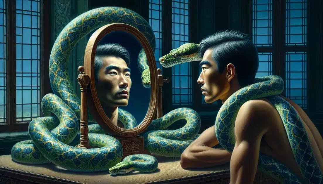 Sonhos e auto-reflexão: o papel da cobra