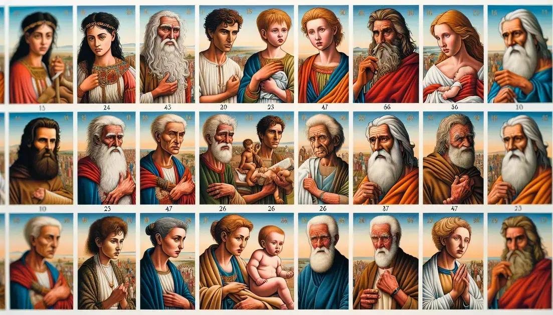 Quem viveu mais na Bíblia? Descubra a Idade dos Personagens Bíblicos