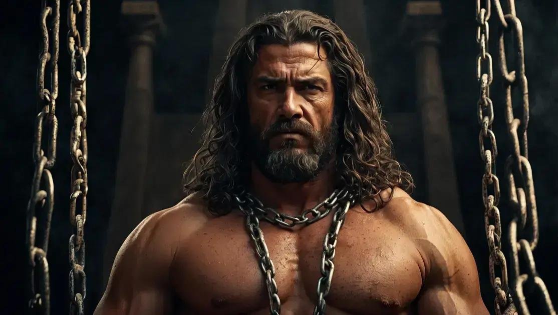 A jornada de Sansão e seu chamado como juiz de Israel no Antigo Testamento