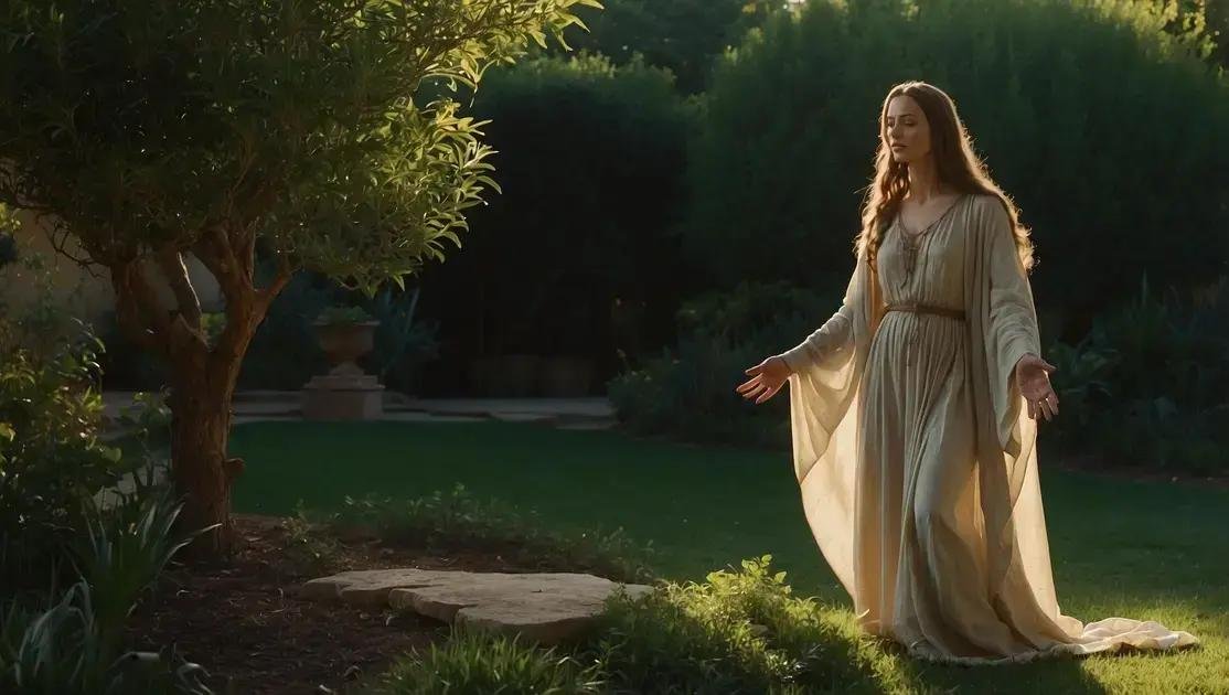 A trajetória de Maria Madalena e seu encontro com Cristo após a ressurreição