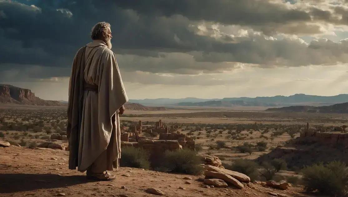 Como a fé de Abraão se refletiu em suas ações e testes na Bíblia Sagrada