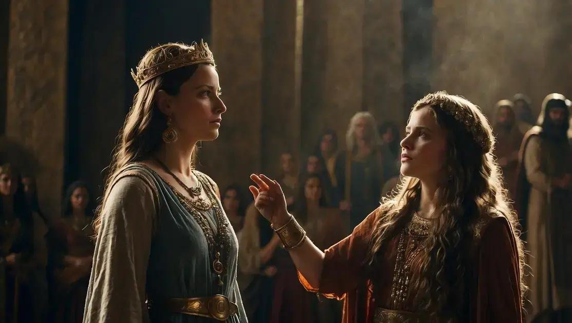 Histórias de vida de mulheres fortes na Bíblia, como Ester e Débora