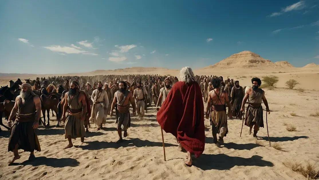 Moisés e sua missão de libertação do povo de Israel na Bíblia Sagrada