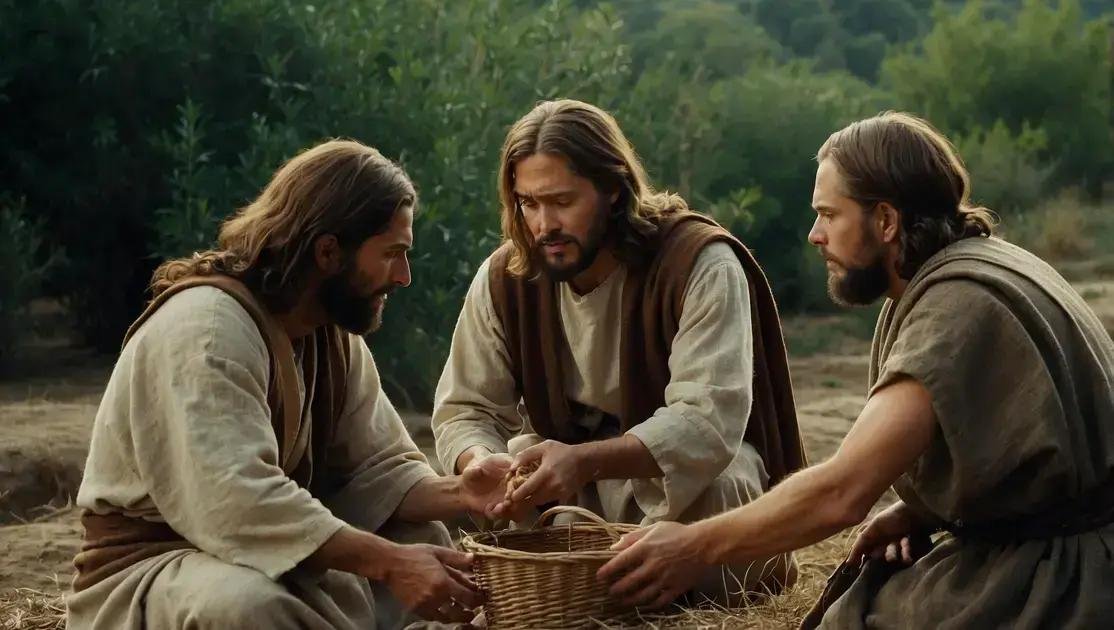 Passagens sobre humildade e serviço no exemplo de Cristo no Novo Testamento