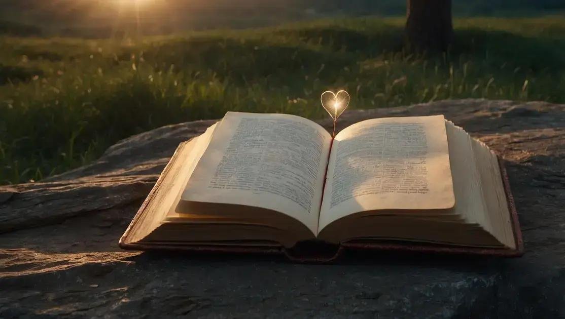 Passagens sobre o amor incondicional de Deus revelado nas epístolas