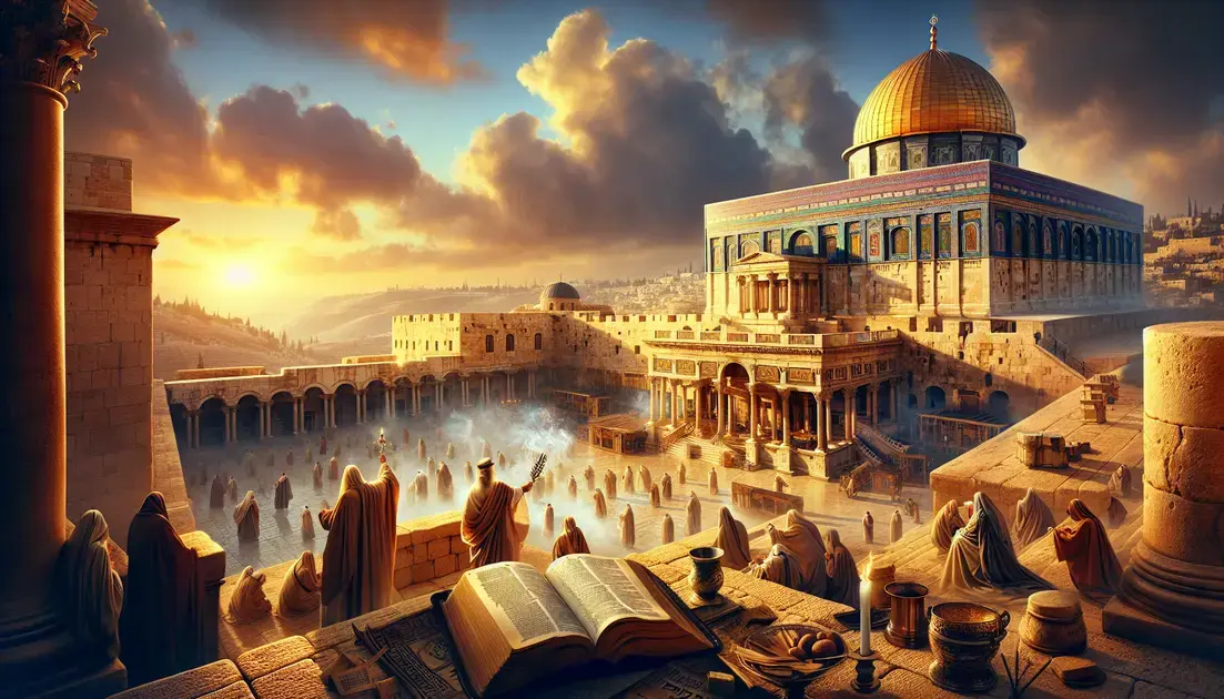 A construção do templo de Salomão e seu significado espiritual na Bíblia Sagrada