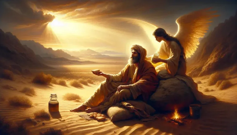 A jornada de Elias no deserto e o cuidado de Deus em momentos de esgotamento emocional