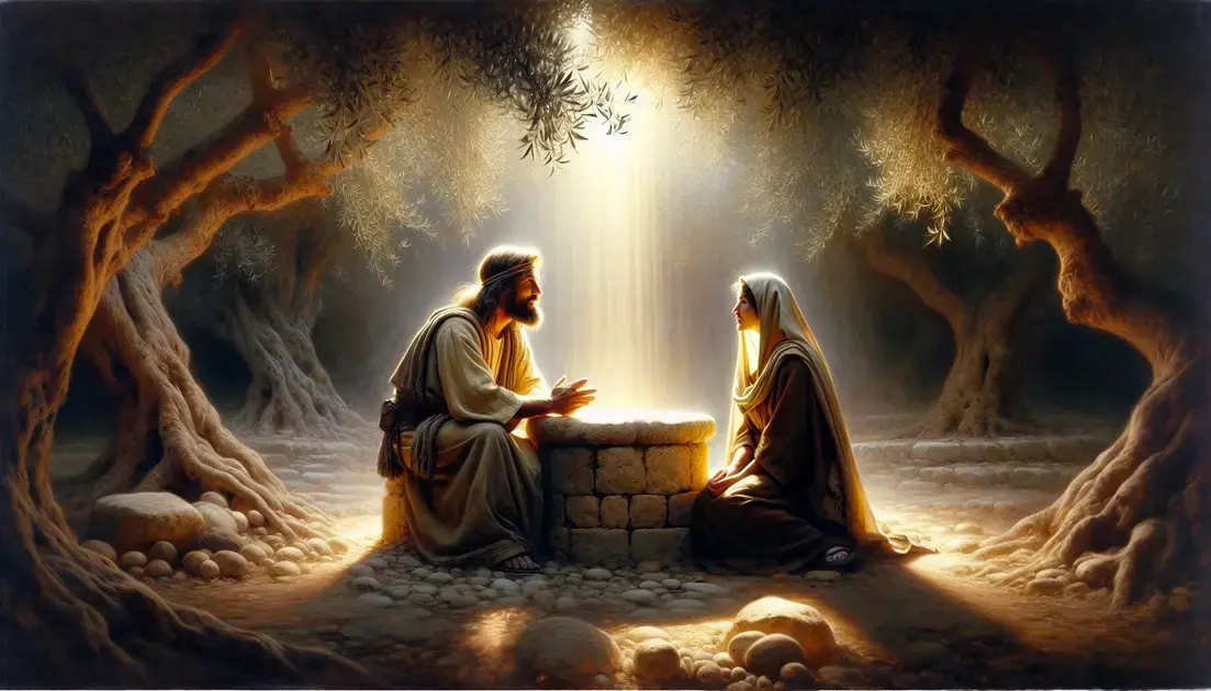 O encontro de Jesus com a mulher samaritana e a transformação através da verdade