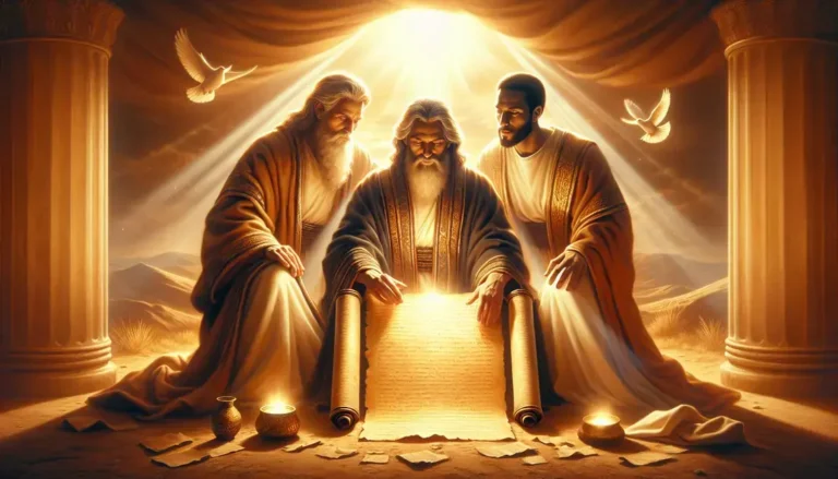 Passagens sobre discernimento espiritual nas decisões dos líderes bíblicos