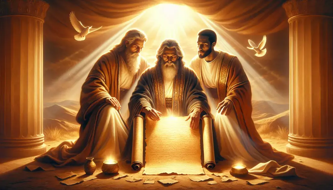 Passagens sobre discernimento espiritual nas decisões dos líderes bíblicos