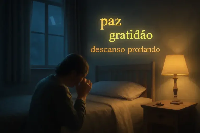 oração da noite: palavras para paz, gratidão e descanso profundo